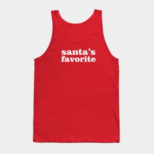 Santa's Favorite Tank Top